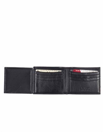 Aka Genuine Leather Mens Wallet 524 -1