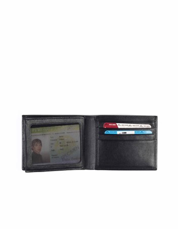Aka Genuine Leather Mens Wallet 527 -1