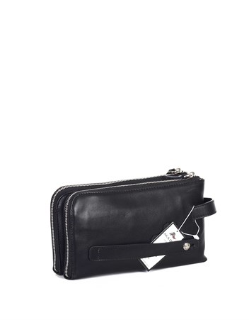 Aka Deri Siyah El Çantası 363 1