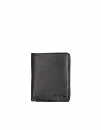 Aka Deri Siyah Erkek Cüzdanı 610 -1