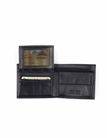 Aka Genuine Leather Mens Wallet 537 -1