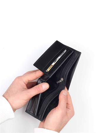 Aka Genuine Leather Mens Wallet 537 -1