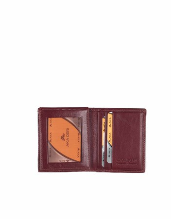 Aka Genuine Leather Mens Wallet 502 -5