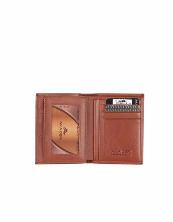 Aka Genuine Leather Mens Wallet 509 -5