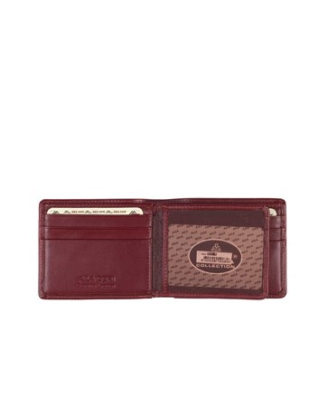 Aka Genuine Leather Mens Wallet 522 -5