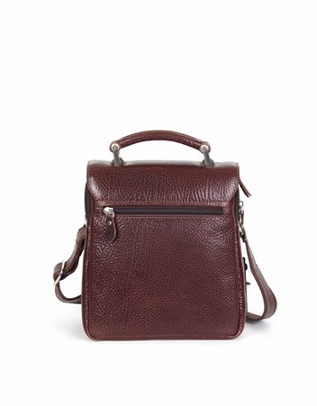 Aka Deri Kahverengi El ve Omuz Çantası 260 61