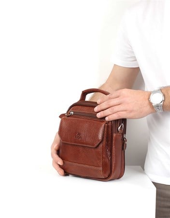 Genuine Leather Shoulder Bag 391 63