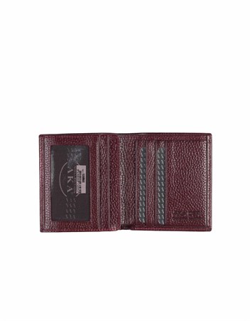 Aka Deri Bordo Erkek Cüzdanı 557 -70