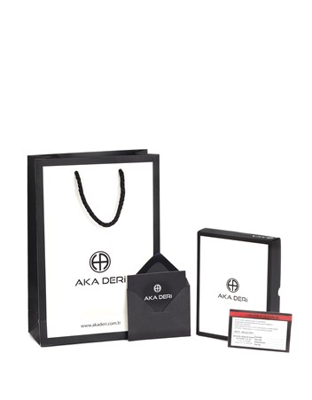 Aka Deri Bordo Erkek Cüzdanı 526 -70