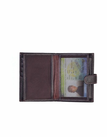 Aka Genuine Leather Mens Wallet 740 -4