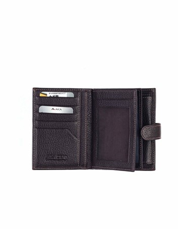 Aka Genuine Leather Mens Wallet 740 -4
