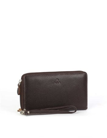 Aka Deri Kahverengi El Çantası 320 4