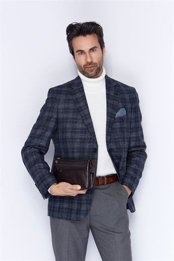 Aka Deri Kahverengi El ve Omuz Çantası 338 4