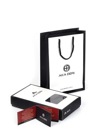 Aka Genuine Leather Hand Wallet 820 4