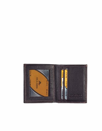 Aka Genuine Leather Mens Wallet 502 -4