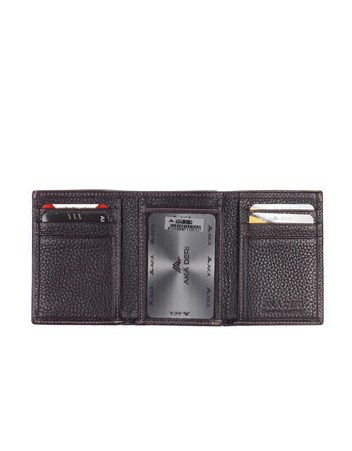 Aka Genuine Leather Mens Wallet 505 -4