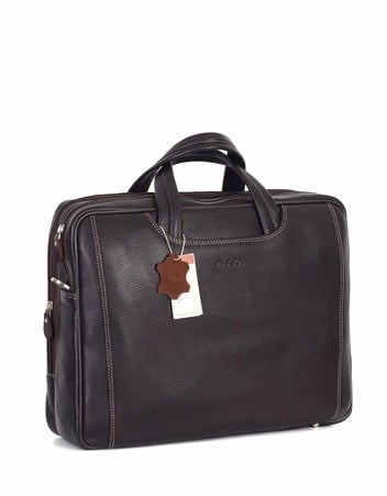 Aka Deri Kahverengi Laptop Evrak Çantası 245 4