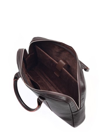 Aka Deri Kahverengi Evrak Çantası 254 4