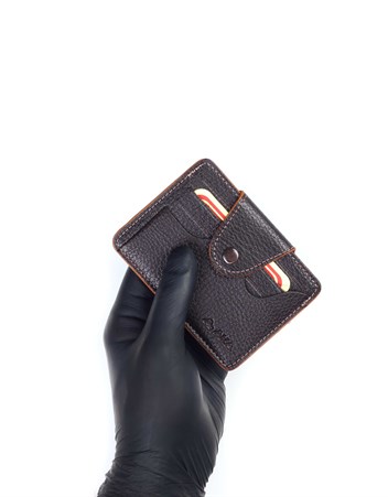 Aka Deri Kahve Kartlık Cüzdanı 028 4