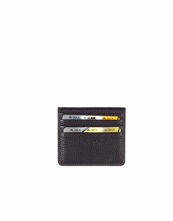 Aka Deri Kahve Kartlık Cüzdanı 035 4