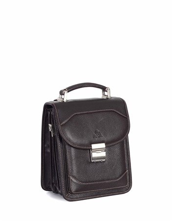 Aka Deri Kahve Portföy Çantası 300 4