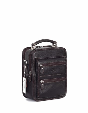 Aka Deri Kahve Portföy Çantası 307 4