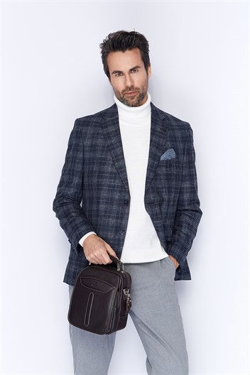 Floter Kahve - Deri Portföy Çantası 344