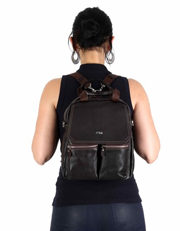 Genuine Leather Backpack Bags 902 4