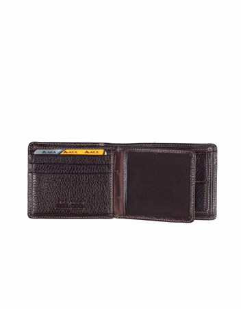 Aka Genuine Leather Mens Wallet 515 -4