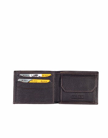 Aka Genuine Leather Mens Wallet 507 -4