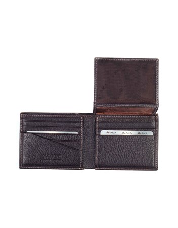 Aka Genuine Leather Mens Wallet 506 -4