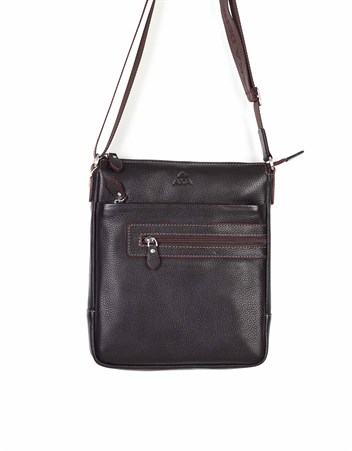 Genuine Leather Shoulder Bag 343 4