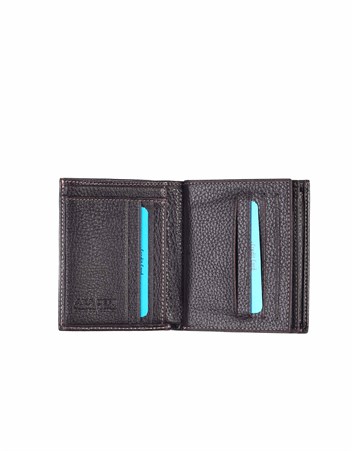 Aka Genuine Leather Mens Wallet 729 -4