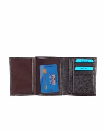 Aka Genuine Leather Mens Wallet 508 -4