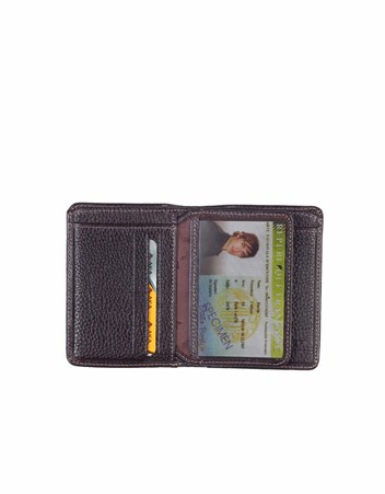 Aka Genuine Leather Mens Wallet 639 -4