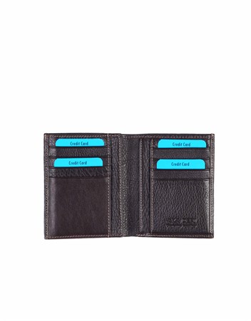 Aka Genuine Leather Mens Wallet 508 -4