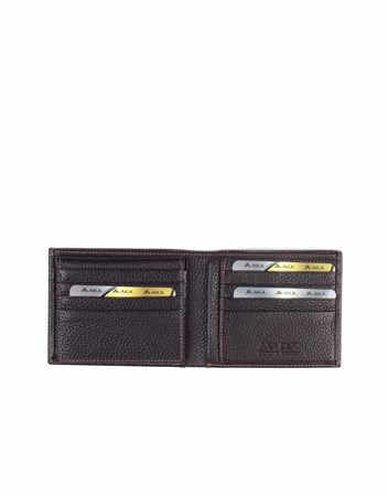 Aka Genuine Leather Mens Wallet 520 -4