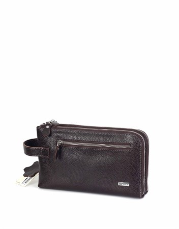 Aka Deri Kahverengi El Çantası 363 4