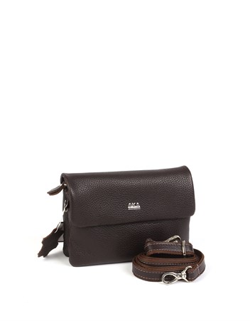 Aka Deri Kahverengi El ve Omuz Çantası 337 4