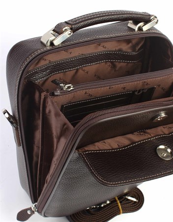 Floter Kahve - Deri Portföy Çantası 375