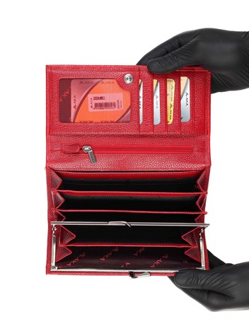 Aka Deri Kadın Cüzdanı 443 8