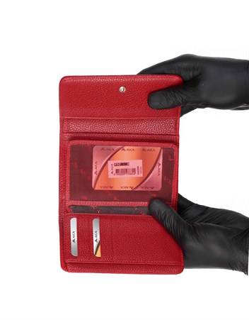 Aka Deri Kadın Cüzdanı 450 8