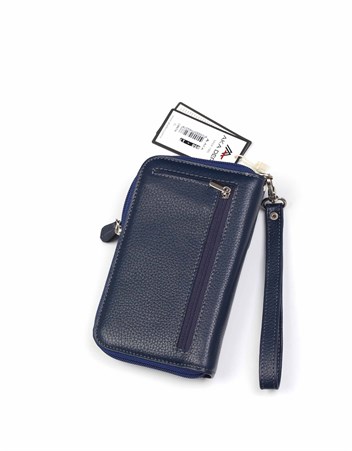 Aka Deri Lacivert El Çantası 850 17