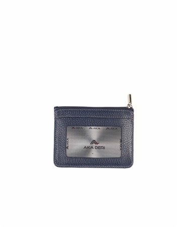 Aka Deri Lacivert Deri Kartlık 026 17