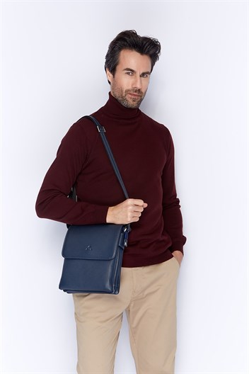 Genuine Leather Shoulder Bag 360 17