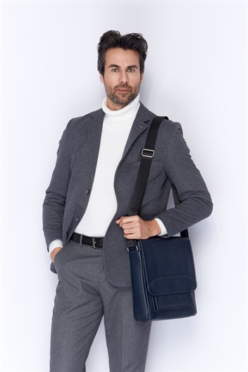 Genuine Leather Shoulder Bag 353 17