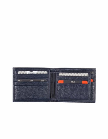 Aka Genuine Leather Mens Wallet 619 -17