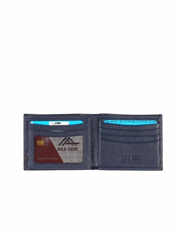 Aka Genuine Leather Mens Wallet 524 -17