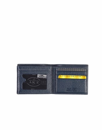 Aka Genuine Leather Mens Wallet 539 -17