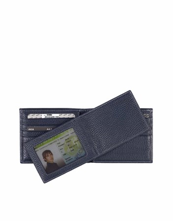 Aka Genuine Leather Mens Wallet 619 -17